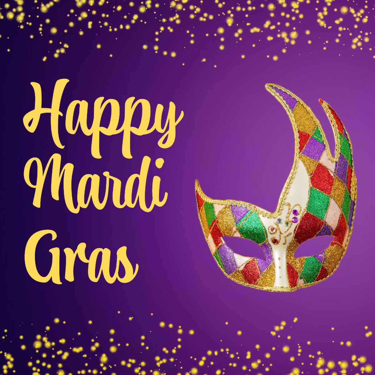 We have two classes happening tomorrow to help you celebrate Fat Tuesday. 
Join us for:
Hands-Free Hatha  at 8:30 am 
Adult Ballet at 4:40 pm

Have a fun and safe holiday! 
Happy Mardi Gras!
