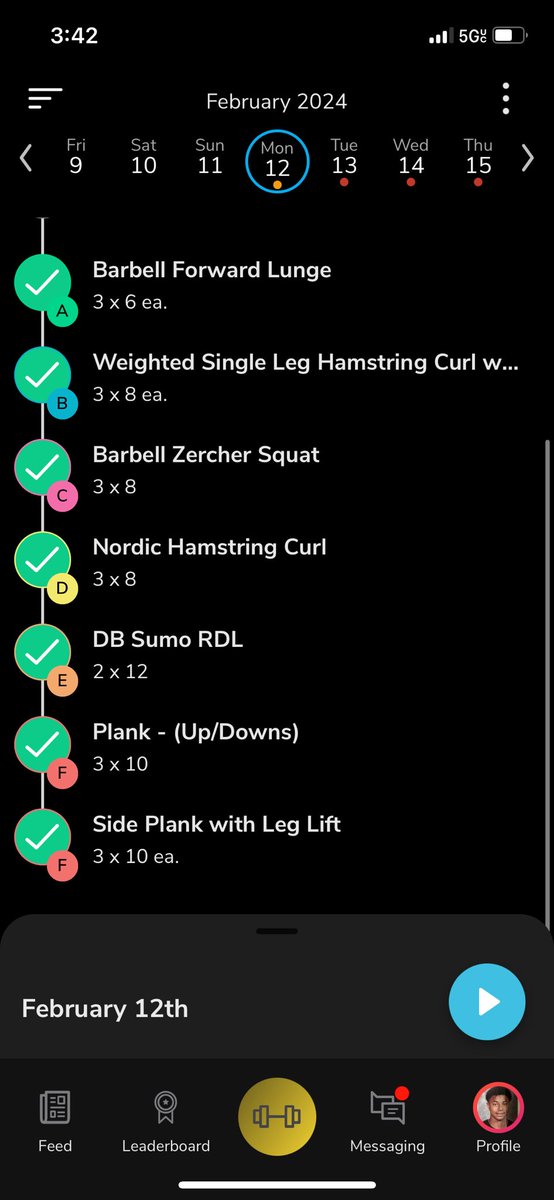 TC5_FB's tweet image. Ain&apos;t nothing better than learning and then getting a good lift in on a Monday afternoon.💯
225🏋️‍♂️
6 each leg for 3 set💪🏾
#WorkoutMode #highschoolfootball
#bestmode c/o 2025
