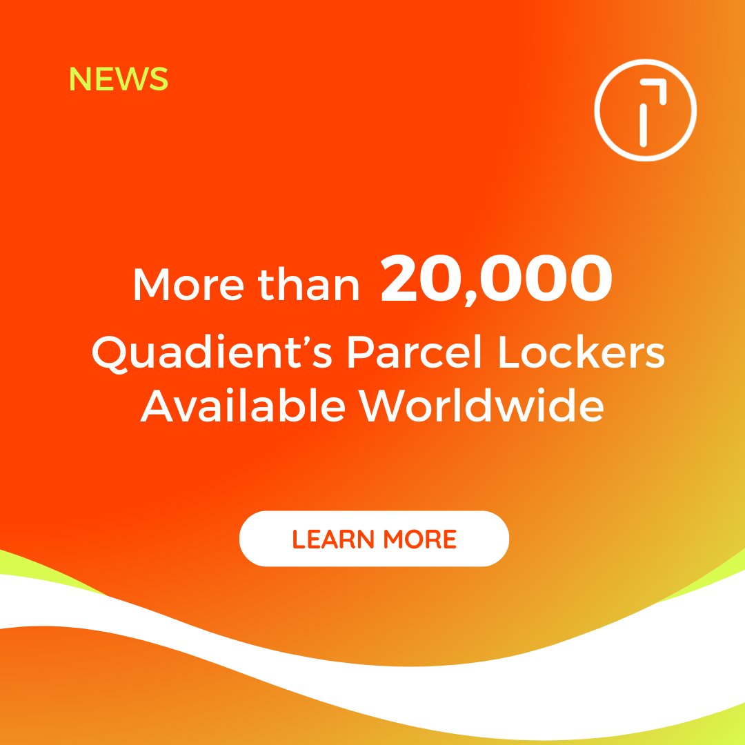 2️0️⃣ 0️⃣0️⃣0️⃣ ! 🌍This is the number of @ParcelPending by Quadient lockers units in operation across North America, Europe and Asia! To learn more, please read 📰our press release: go.quadient.com/3SGg3n5#Milest… #ParcelLockers #NewMilestone