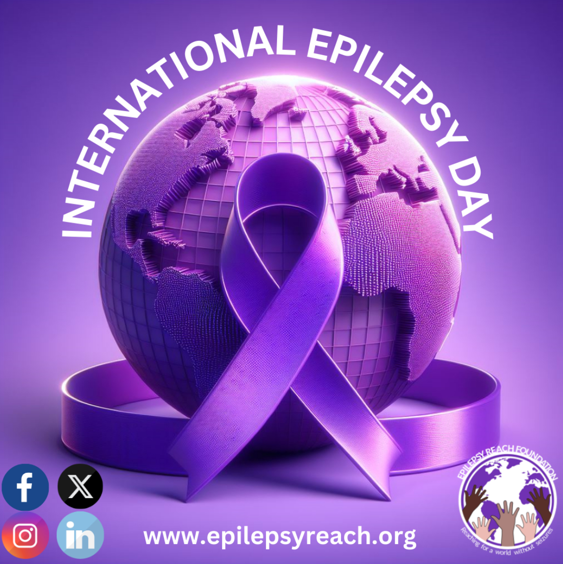 EpilepsyReach's tweet photo. Today is #InternationalEpilepsyDay. Today and every day, we are committed to spreading #epilepsyawarness and making an impact in the lives of those living with #epilepsy.

#epilepsyreach #epilepsyreachfoundation #epilepsystrong #epilepsyfighter #epilepsywarrior https://t.co/kwGQmUhMKP