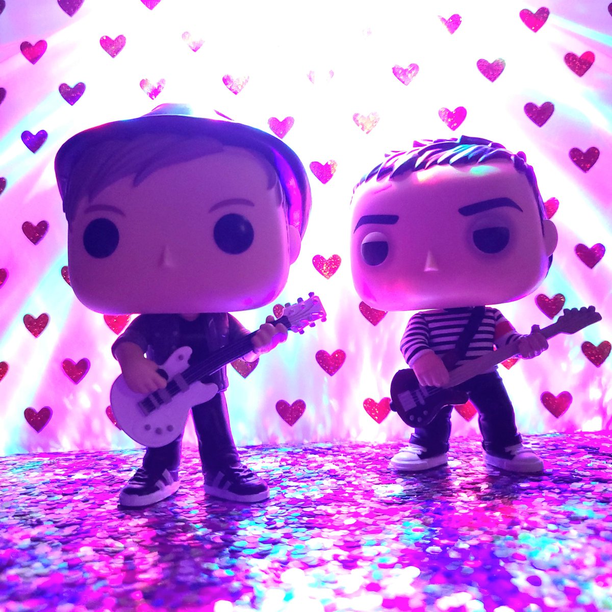 2/12: Love Song Love song with a rock vibe! My husband actually danced into our wedding reception to a Fall Out Boy song, great memories of a love filled day! @OriginalFunko #FunkoPhotoADayChallenge