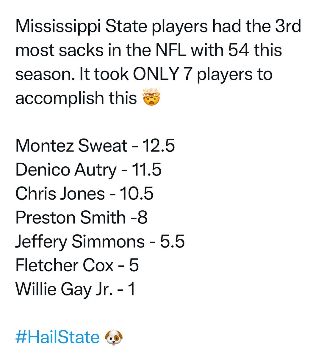 WHY NOT MISSISSIPPI STATE…..WHY NOT DLU!!!!