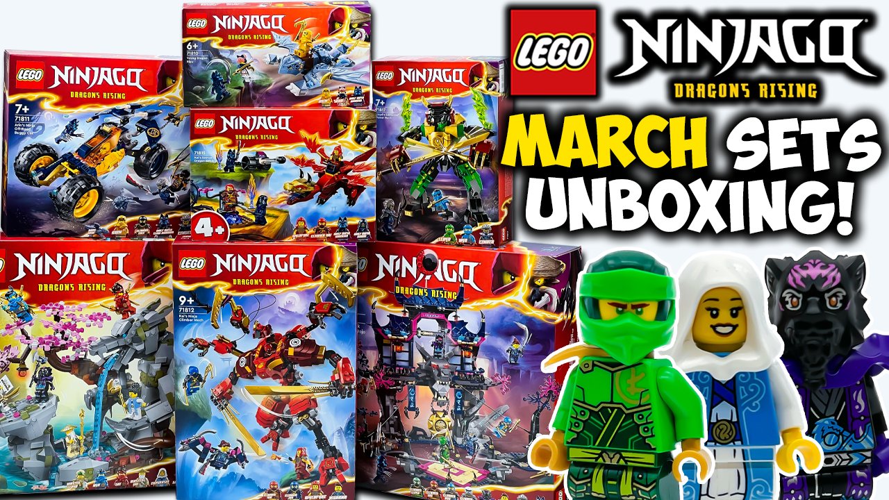 Mind on X Big day I just got the March 2024 wave of Ninjago sets from LEGO But there s no embargo on these so reviews start later TODAY. It s
