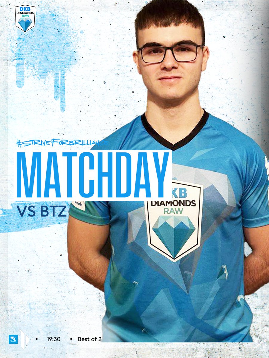 ES IST WIEDER RAW MATCHDAY! 

Unsere Raw Diamonds spielen gleich in der DIV 4 und geben das Debüt mit dem neuen Roster! 💎
Schaltet gern ein! #StriveforBrilliance

ttv/DKBDiamonds