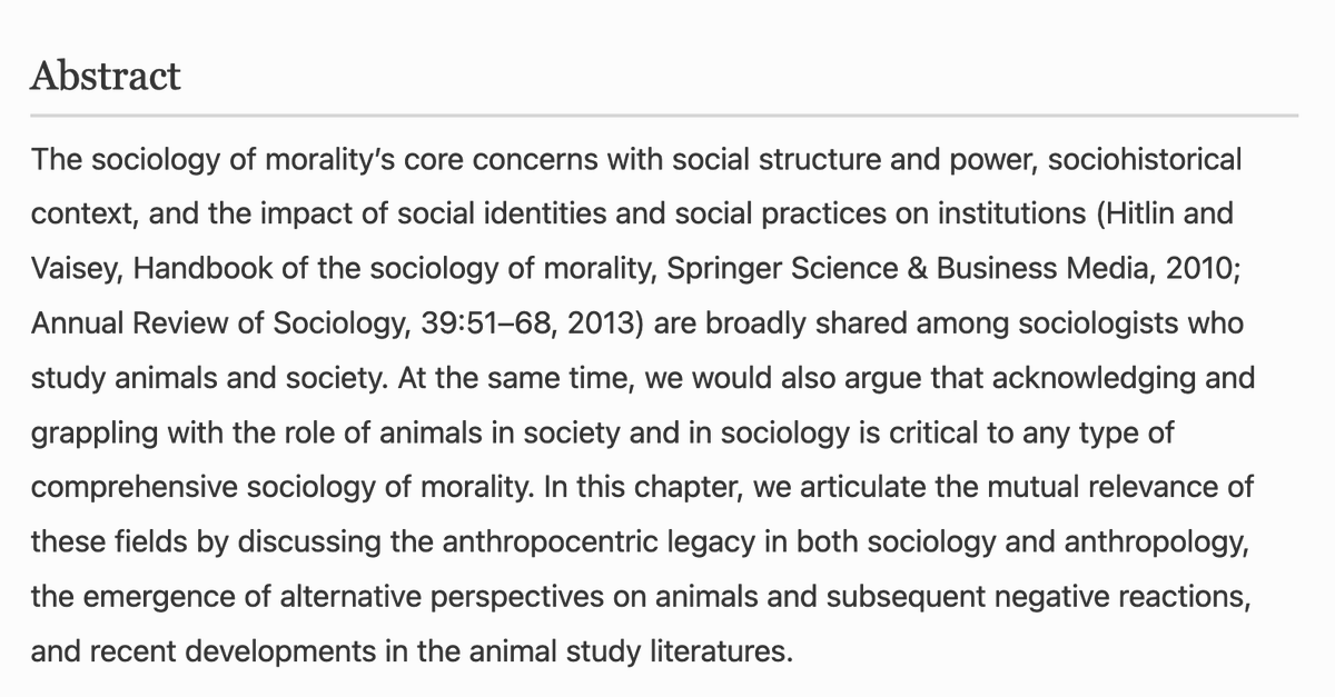 ASA Animals&Society tweet media