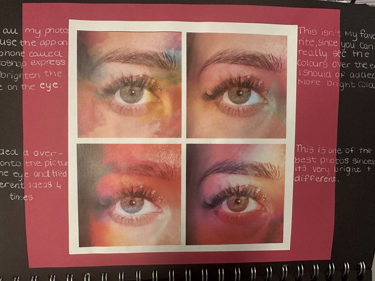 art_newbold's tweet photo. Miss Sullivan’s  ⭐️ student last week…Lexi M y10 for her eye photo shoot and editing skills 🙌🏼 https://t.co/Kck48FFXhu