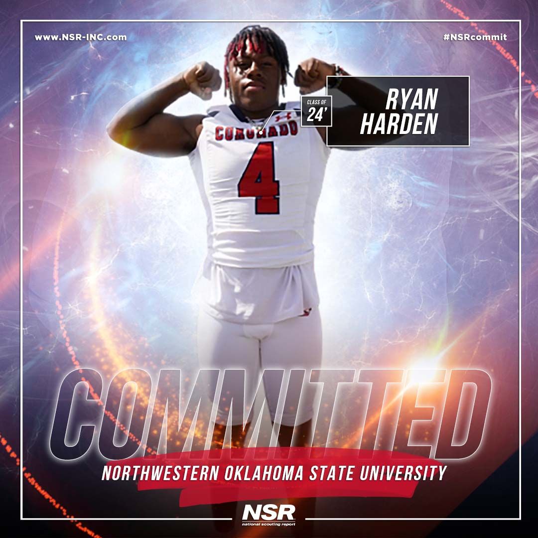 🚨#CommitmentAlert🚨
Congrats to #NSRfootball <a href="/ryholdon/">ryan harden</a>

🎓: 2024
🌎: Henderson, Nevada
🏫: Coronado
✅: to <a href="/NWOSU/">Northwestern Oklahoma State University</a> !👍🏈
👤: <a href="/mooser_2/">Clair Rogers-NSR</a>
🖥: buff.ly/3wdaXHt   
#NSRcommit
#RyanHardenNSR