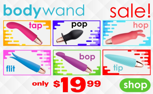 AdultVideoU's tweet photo. Give Yourself a Treat!  
Body Wand Mini Vibes For Only $19.99 &amp; Ships Today!
Limited Quantity At This Price!
Shop Here!
https://t.co/fUwgbHJS7O
#AdultToys #Adult #XXX #Massage https://t.co/TkalFe1NXv