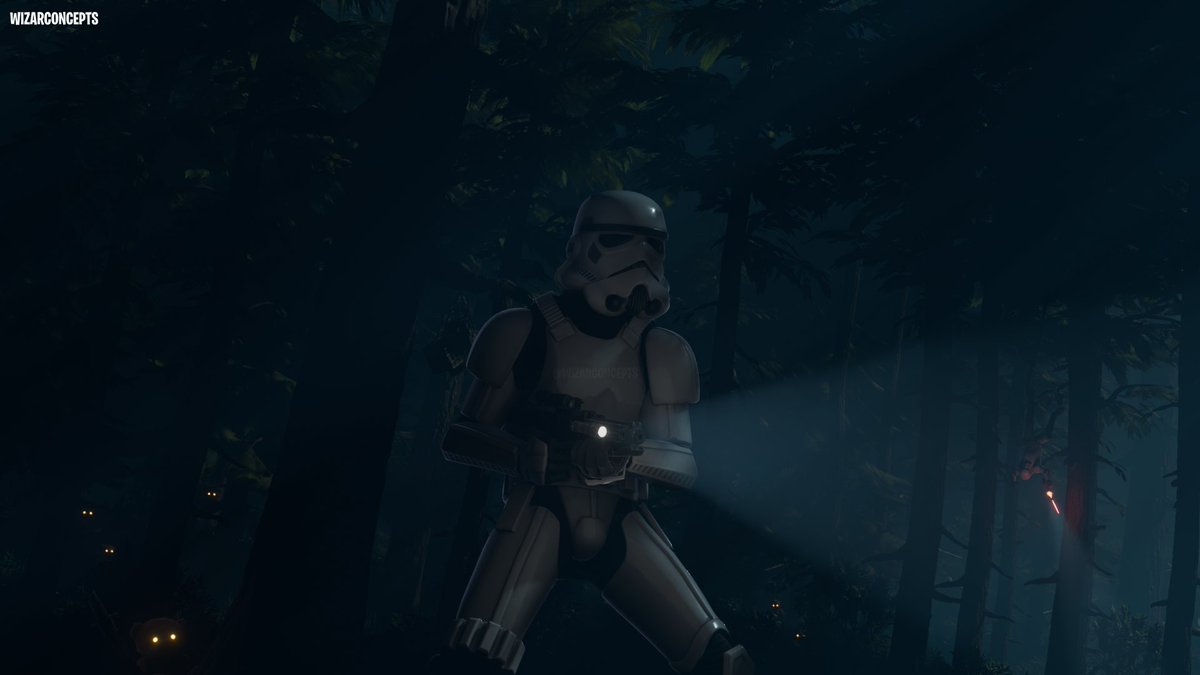 WizarMakes's tweet photo. The Moving Forest

(a render by me based on Ewok Hunt from Battlefront 2!)
#Fortnite #Fortnitechapter5 #FortniteArt #StarWars #StarWarsBattlefrontII #starwarsart https://t.co/LSrcCvqKtz