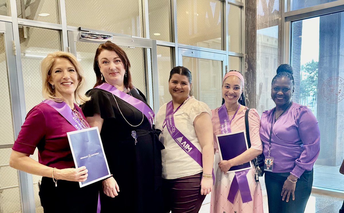 #Flashback to joining last week’s 8th annual Arizona Alzheimer’s Advocacy Day at the Arizona State Capitol! Thank you, @alzdsw, for your continuous efforts that benefit all Arizonans with Alzheimer's and related dementias. #endalz