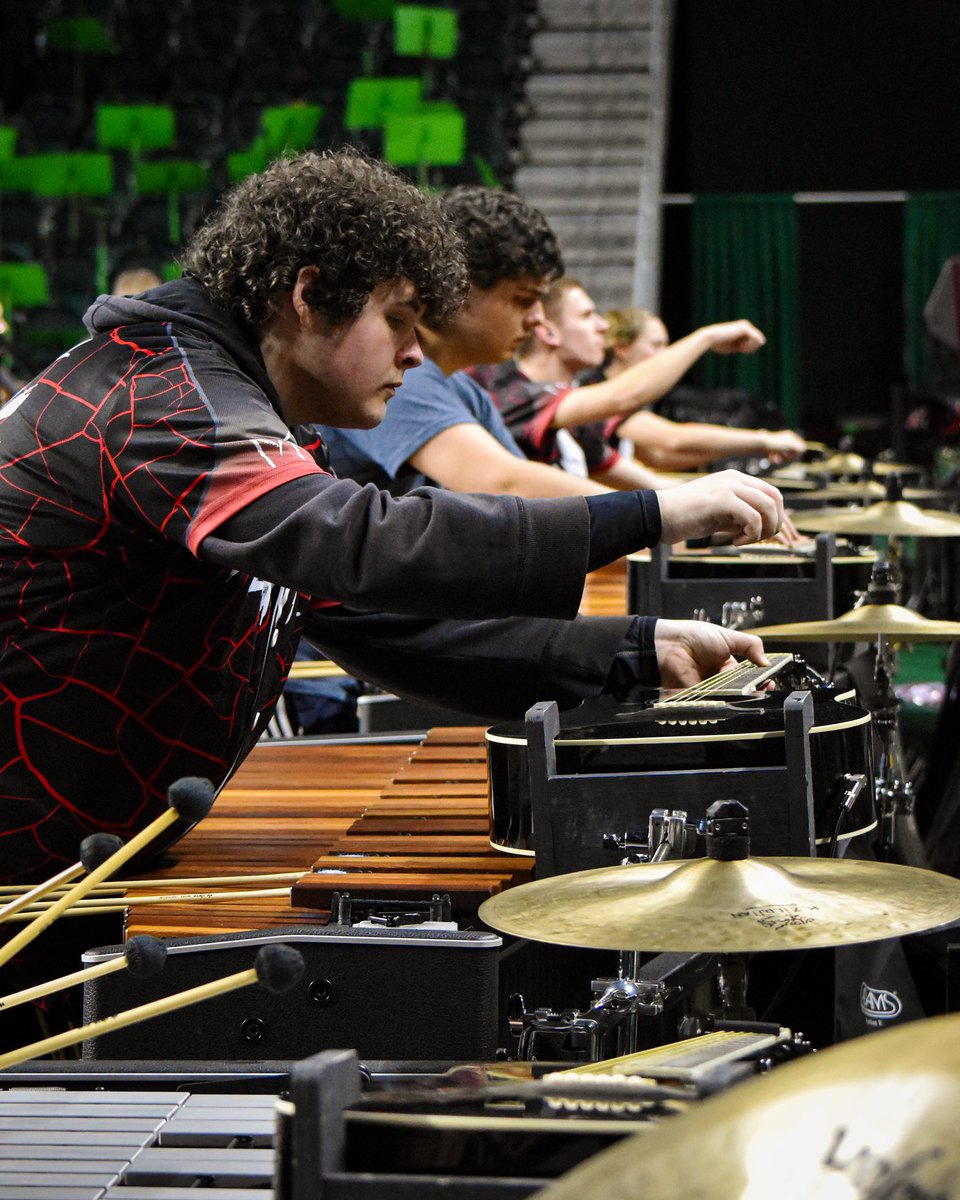 GMU_Drumline's tweet photo. Fresh out of an intense weekend of rehearsals at @eaglebankarena. We're hell-bent on making this first show unforgettable! 🔥

Show announcement coming Wednesday. https://t.co/w9xmJqvAAg