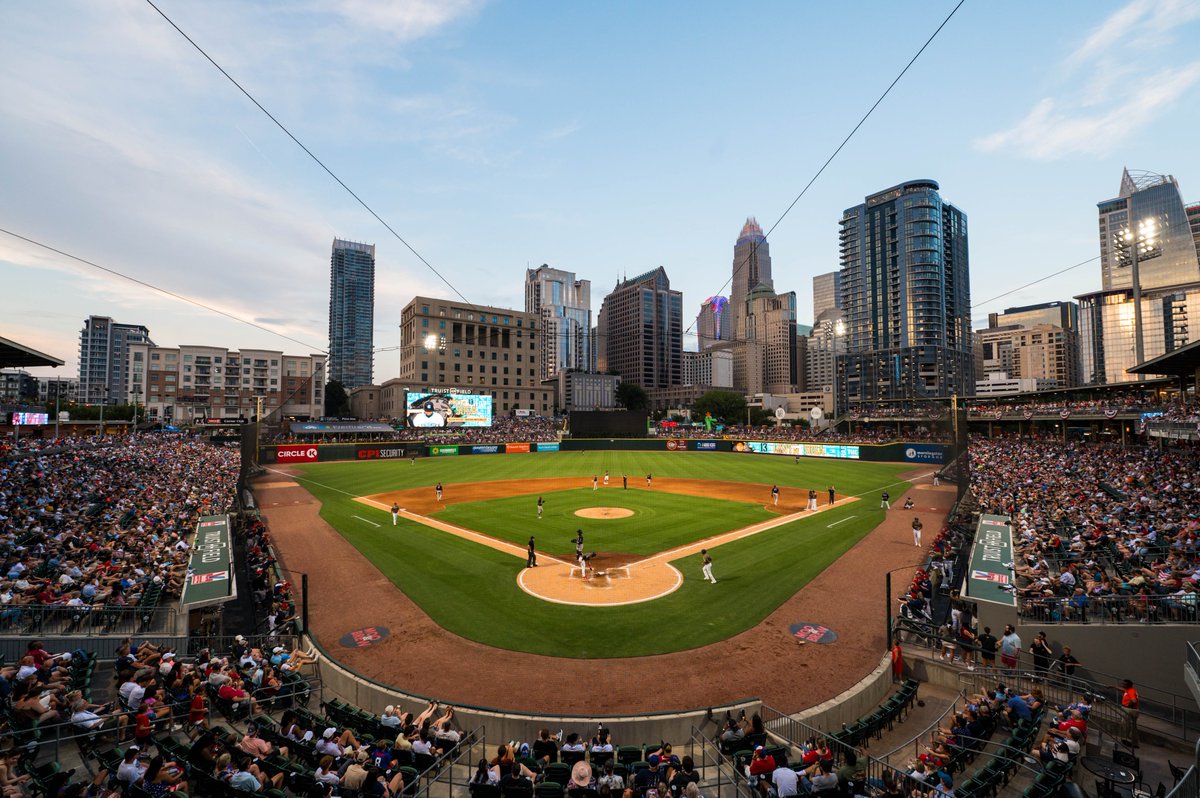 KnightsBaseball's tweet image. Huge news y'all! Truist Field has been nominated as one of the best Minor League Baseball ballparks in the country by @USATODAY! 

And we need your help voting for us through March 11th: bit.ly/3SVzhpW