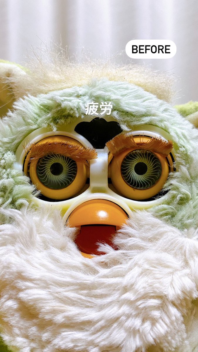 namamono0's tweet photo. きれいになって良かった！
#ファービー https://t.co/c1xTvLbaF9