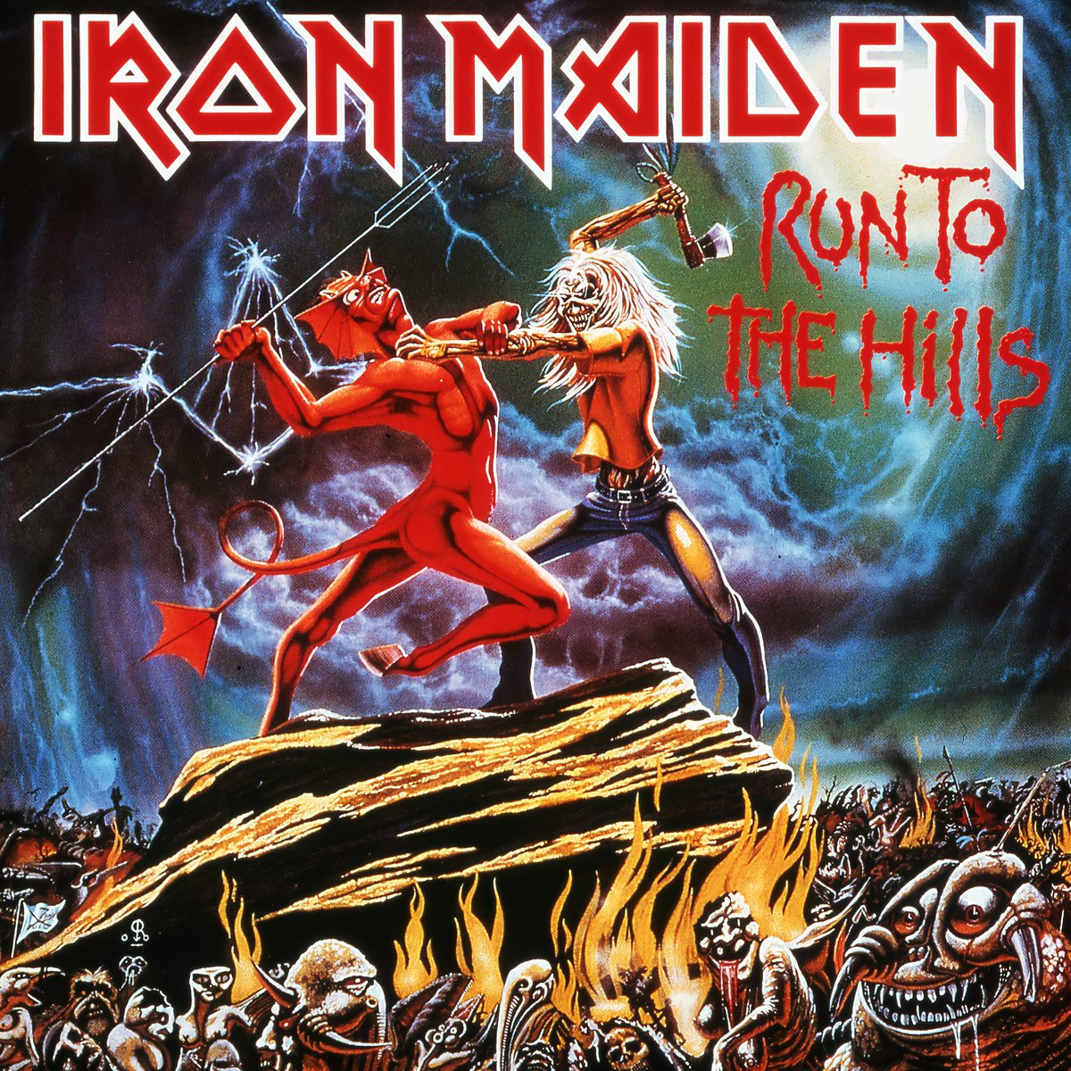 Run to the Hills was released 42 years ago today! How old were you when you first heard it? #MusicMonday #IronMaiden #RunToTheHills