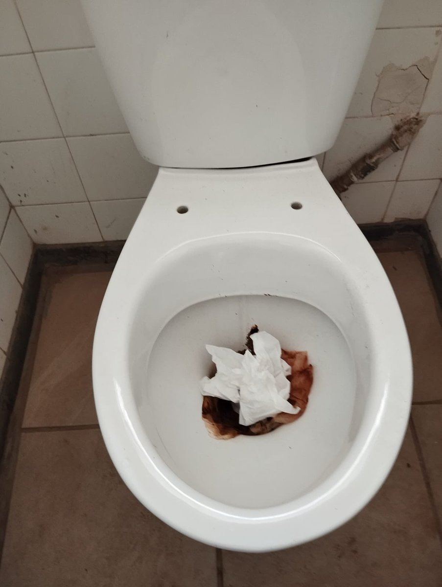 Megaopticmedia's tweet photo. Im hurt by The Connie Minchin Primary School, my Grade 1 Daughter Spent the whole Day with Poop,cause her stomach was running and Toilets are full of Warms ,one of the teachers told her ‘Asake a mo Tena’ , she was ill treated by other Kids https://t.co/7JeuKrSskr