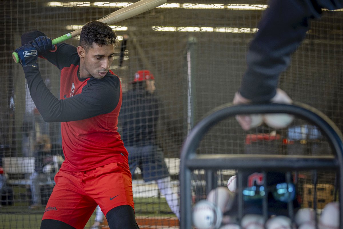 Pitchers and catchers have officially reported this morning in Arizona, but we also have some other familiar faces putting in some work. 😤

#ForTheLand
