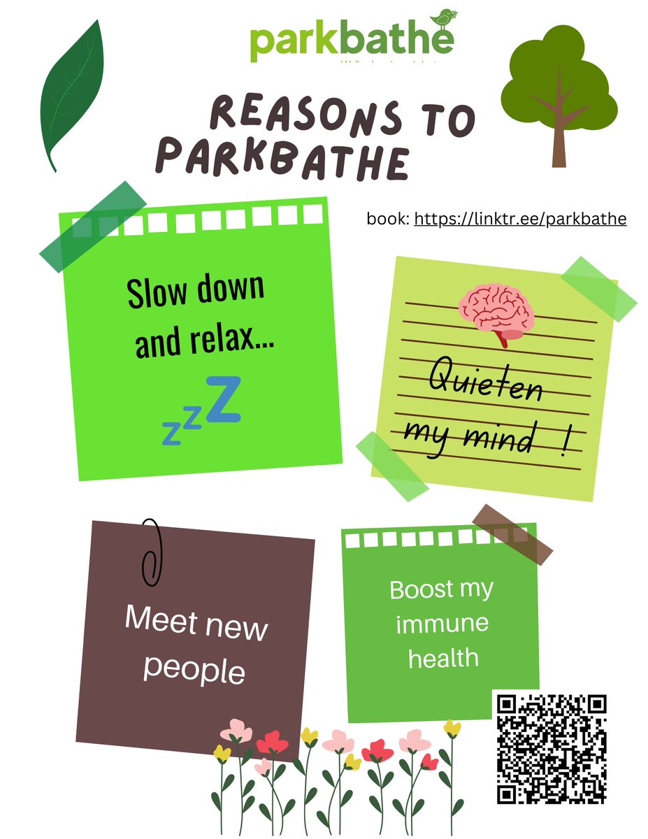 Join us in Coney Hall on Sun Feb 18th at 2pm.

ParkBathe provides free 1hr Forest bathing strolls - led by the community for the community. 

Lower anxiety 🍁
Sloooowww down 💤
Boost immune health 💚
Stop overthinking 😳 
Connect to others 👋 #Wellbeing 
linktr.ee/parkbathe