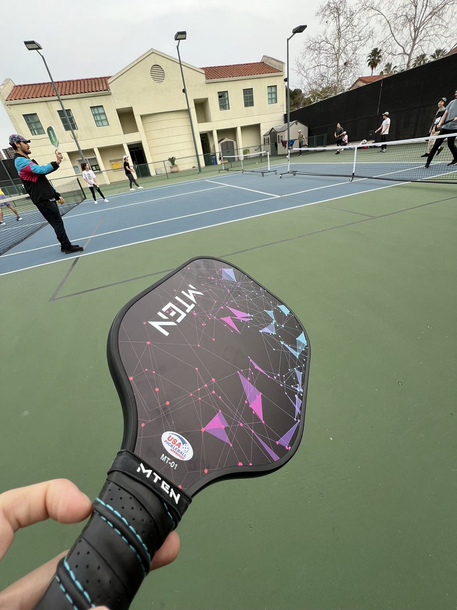 Been wanting to play ping pong for a while... I guess Pickelball will do