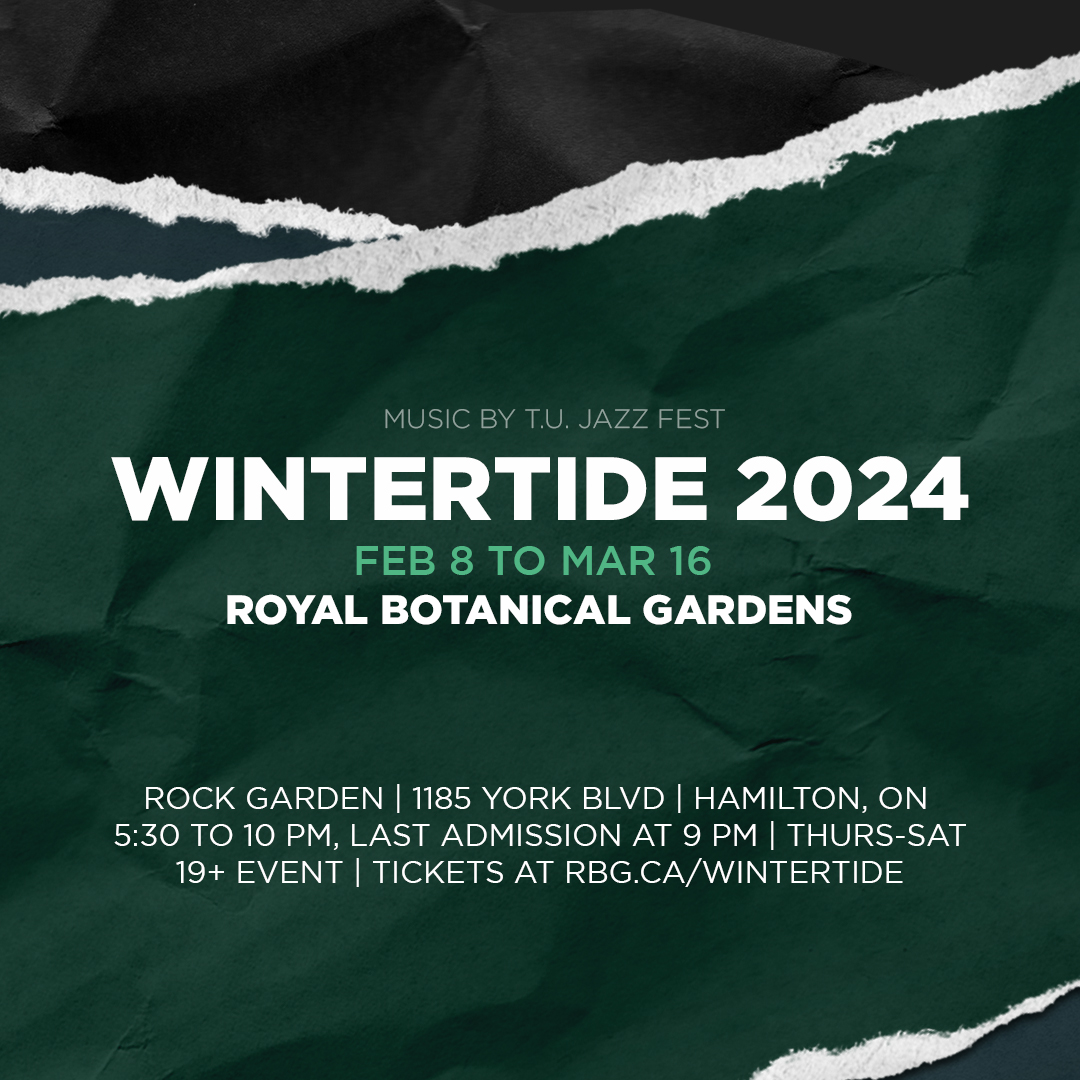 Thank you everyone for an amazing opening week at WinterTide 2024!

Moving into week 2, we're excited to celebrate Black History Month with a special concert series featuring these great artists at <a href="/RBGCanada/">Royal Botanical Gardens</a> 

Tickets and info are available at rbg.ca/wintertide