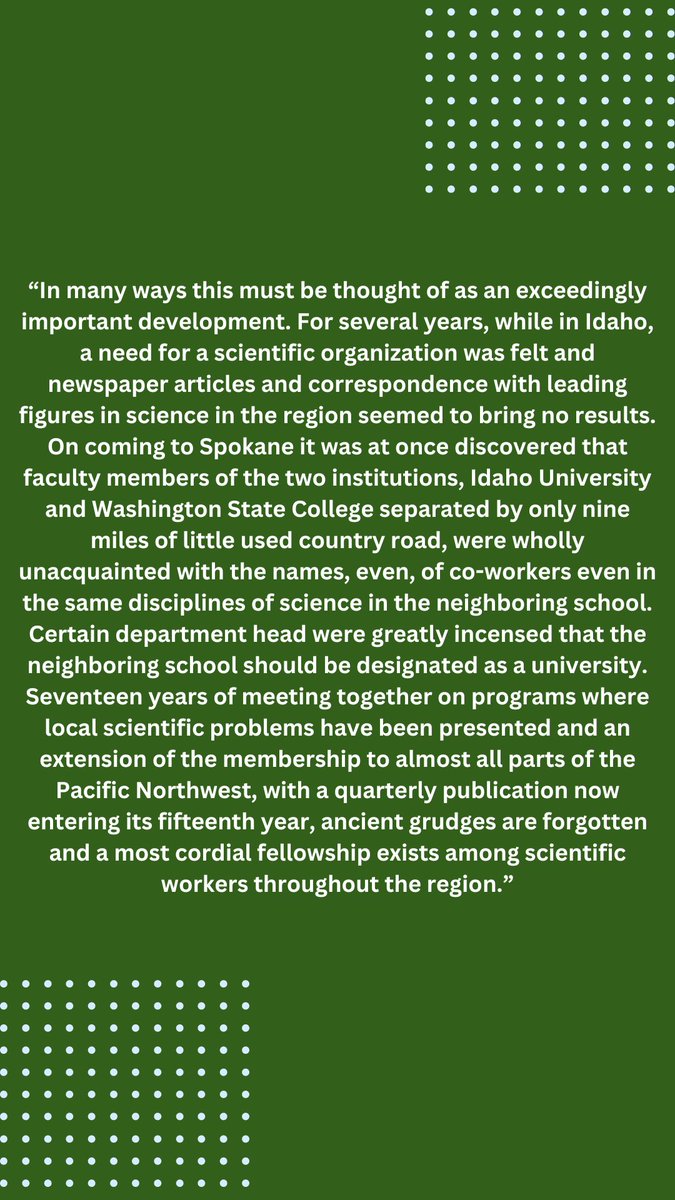 Northwest Scientific Association tweet media