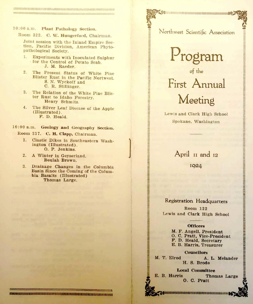 Northwest Scientific Association tweet media