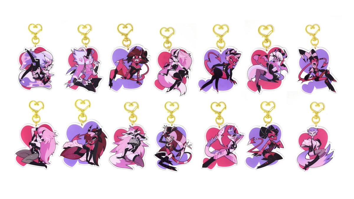 ヘルヴァボスの公式からのバレンタイングッズ紹介… 推しがセクシー