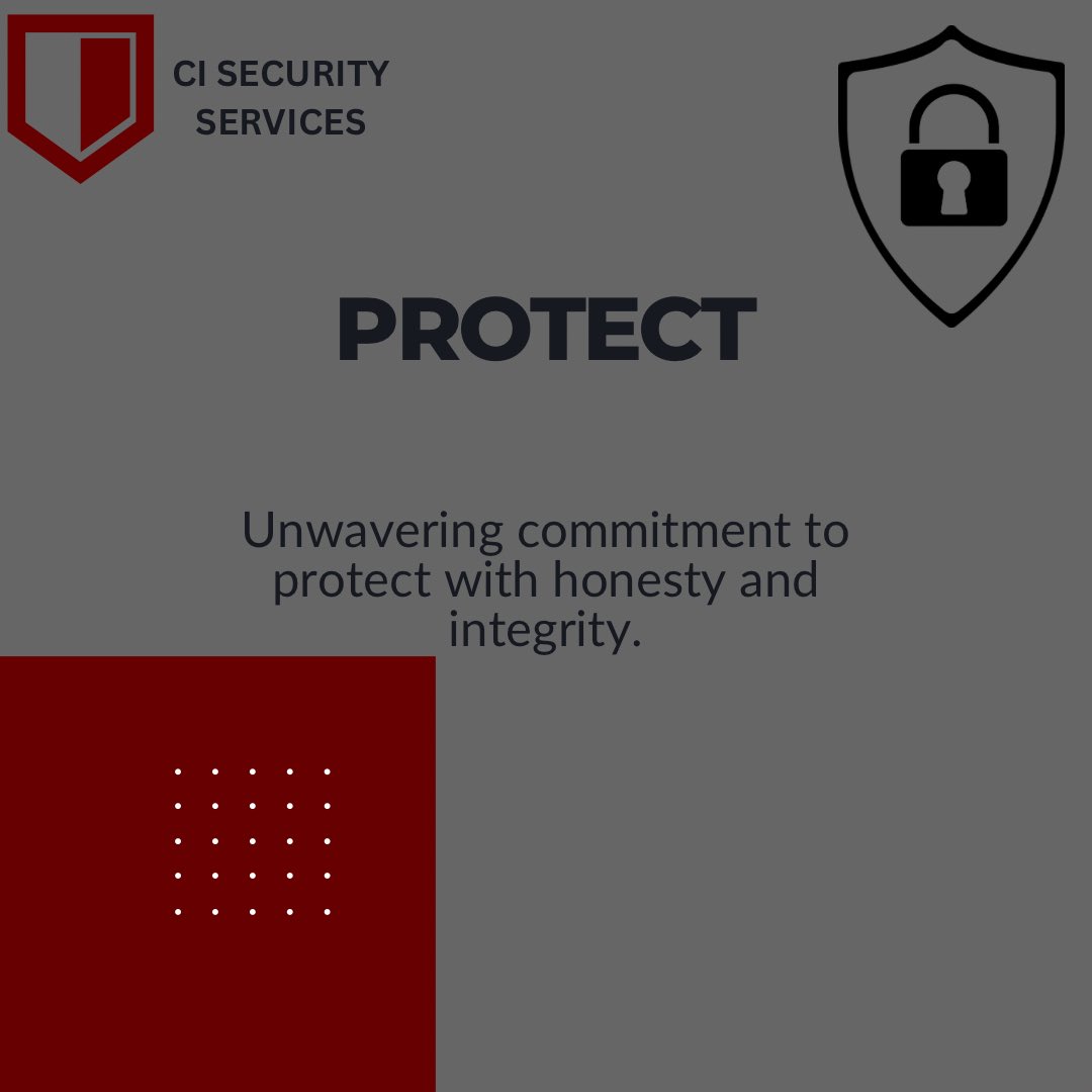 CISECURITYSER's tweet image. Safeguarding our foundation: Committing to CI security to uphold the integrity of our core values.

Be safe with us

#securityguard #cisecurity #securityservices