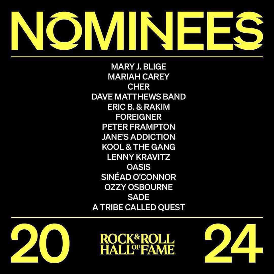 AnythingOasis's tweet image. #rockandrollhalloffame