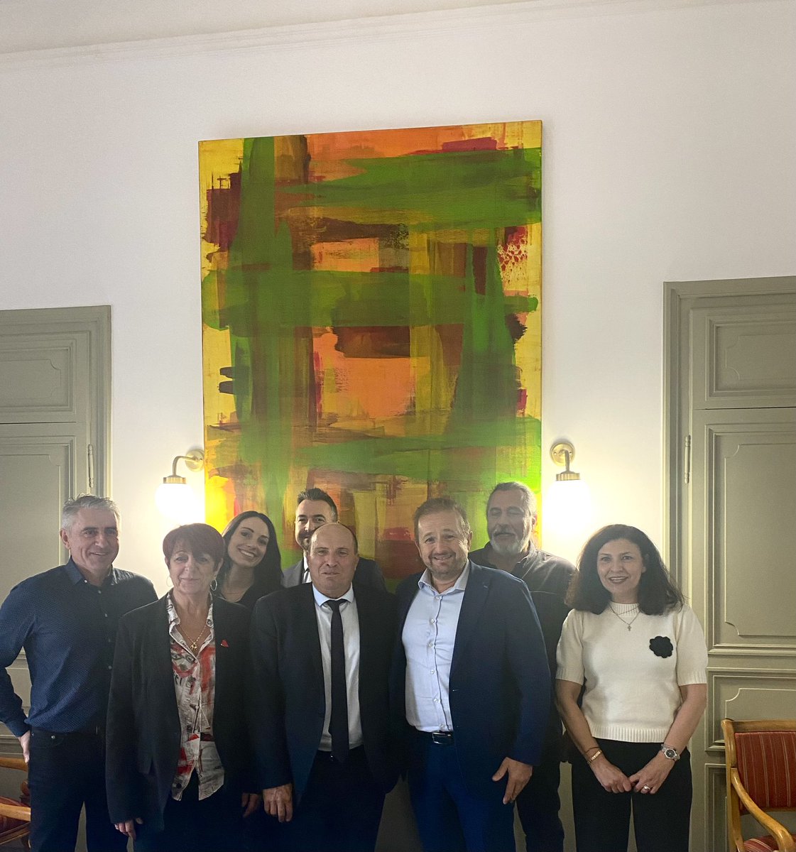 alaingargani's tweet image. Rencontres autour d’une dégustation de vins avec les représentants du @GHR_HCR Région Sud dans le #Vaucluse 🤝🍷 
En présence de la @CGPME84 @CpmeEst, de la CPME Centre Val de Loire et de Aurélie Panattoni