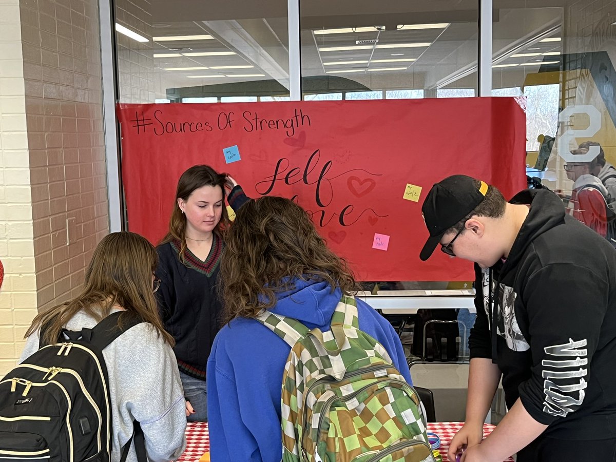 SMS Sources of Strength is hosting a self-love event at lunch this week! Don’t forget to take care of YOU during this week of Valentines and romance! <a href="/counselingSMS/">counselingSMS</a> <a href="/smssostrength/">smsostrength</a> <a href="/SMSouthTDain/">Dr. Todd Dain</a>