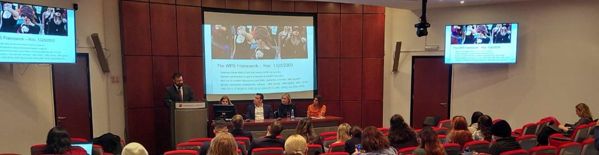 Special thanks to our keynote speaker Ambassador Fisher <a href="/USAmbCy/">Julie S. Davis</a> for her insights. Fruitful discussion with students during the event "Women in Diplomacy, Shaping Foreign Policy, Security and Defence" Co-organised: <a href="/CommissionerGE/">Office of the Commissioner for Gender Equality</a> <a href="/UNIC_ENG/">University Nicosia</a>  <a href="/DiplAcadUnic/">Diplomatic Academy</a>