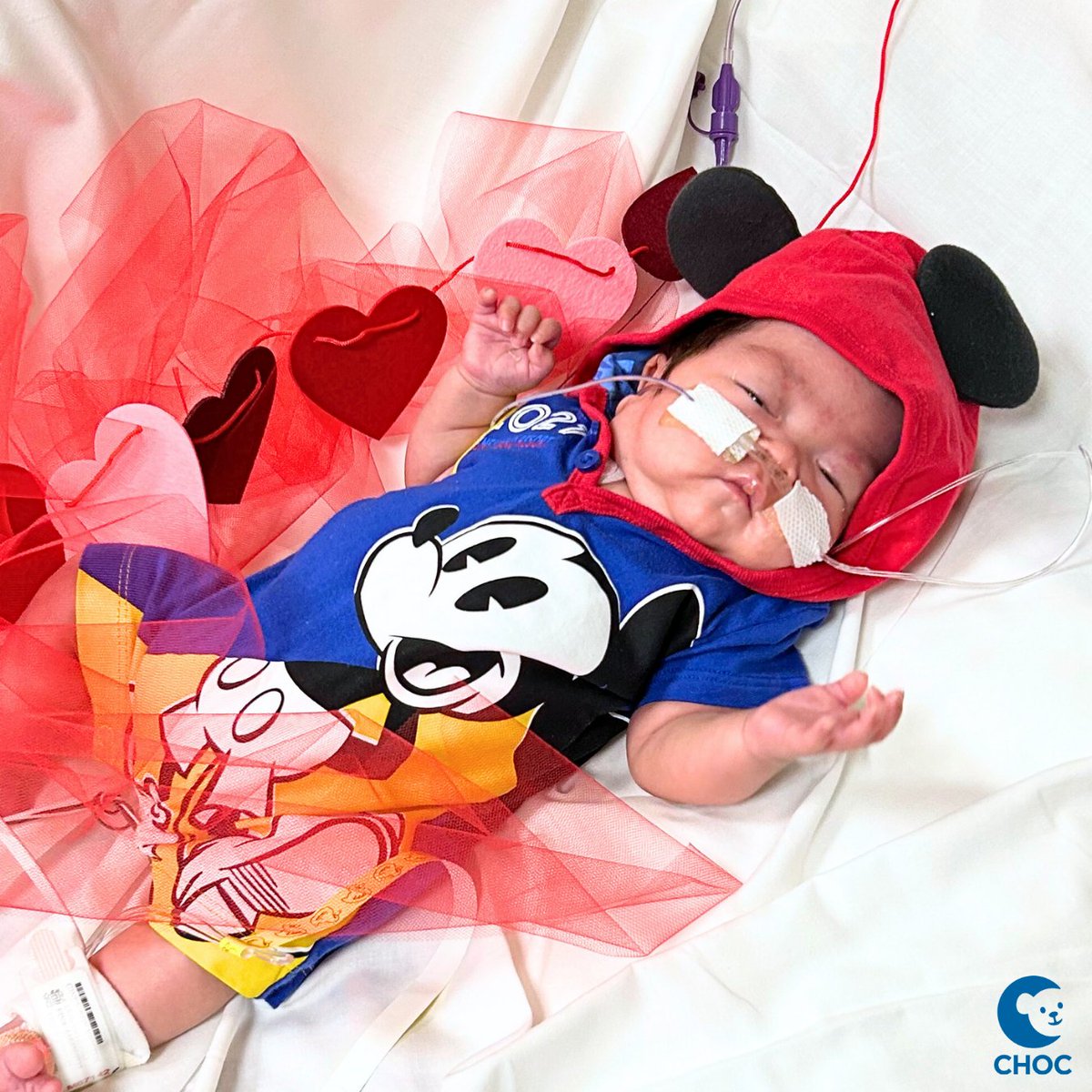 Sending you all some Valentine's love from our littlest patients in our Neonatal Intensive Care Unit and Small Baby Unit!