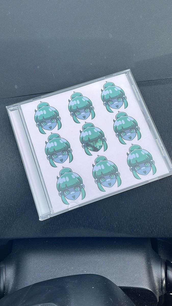 ptwb cd comin in clutch when my car’s aux AND bluetooth aint workin 🙏 ty turq and full metal records 🔥
