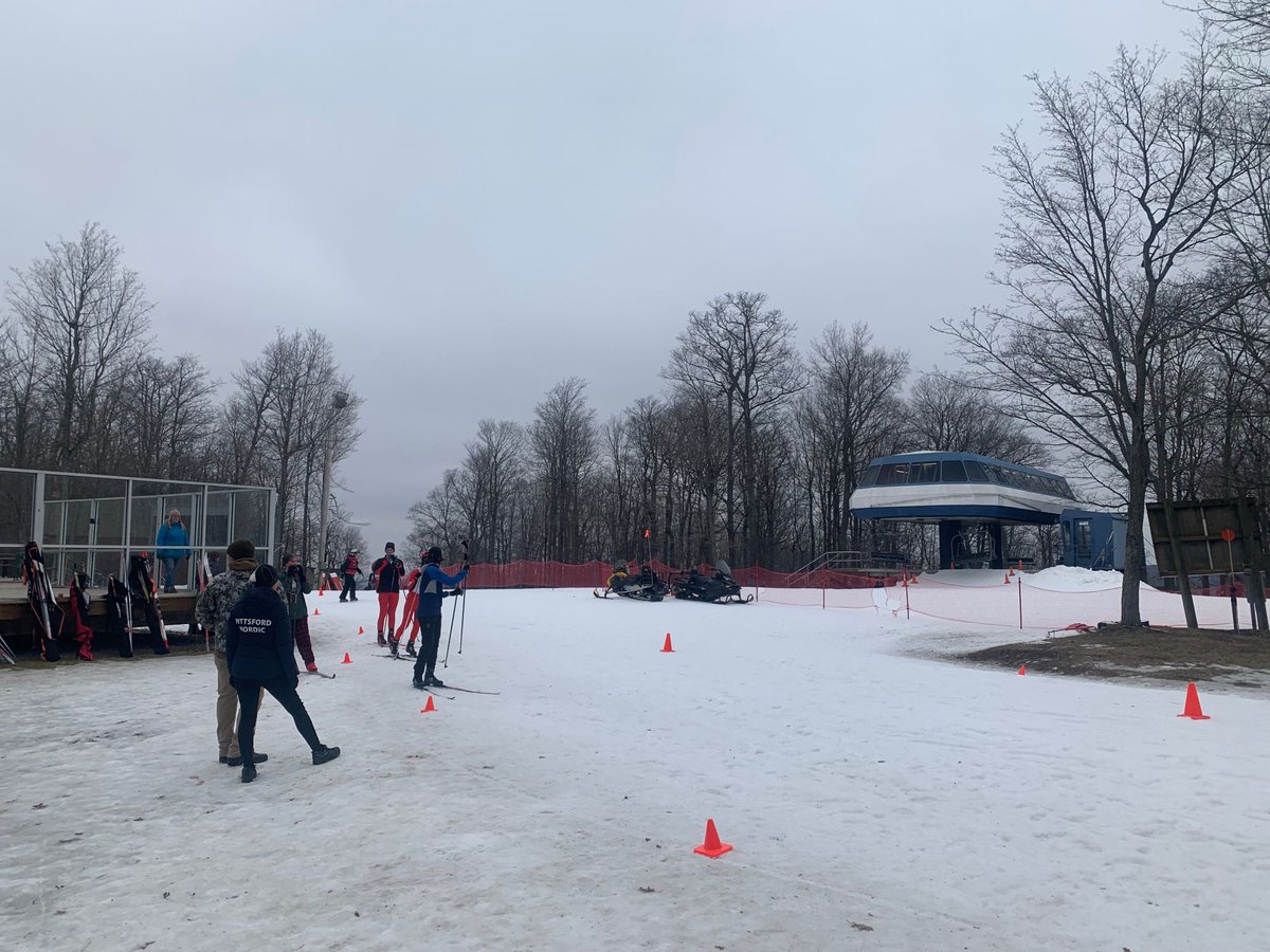 No snow, no problem for these Nordic skiers! Today is the Sectional Meet for Distance at Bristol Mountain. Keep your eyes peeled for results later today!