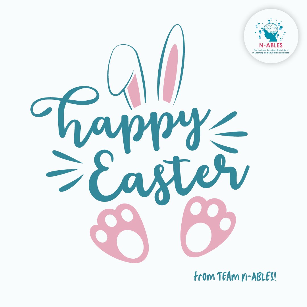 #HappyEaster from the N-ABLES team!

We hope you have a delightful weekend, whether or not you decide to partake in the celebration!

#BrainInjuryAwareness #EducationMatters #Inclusivity #ChildhoodABI

@UKABIF