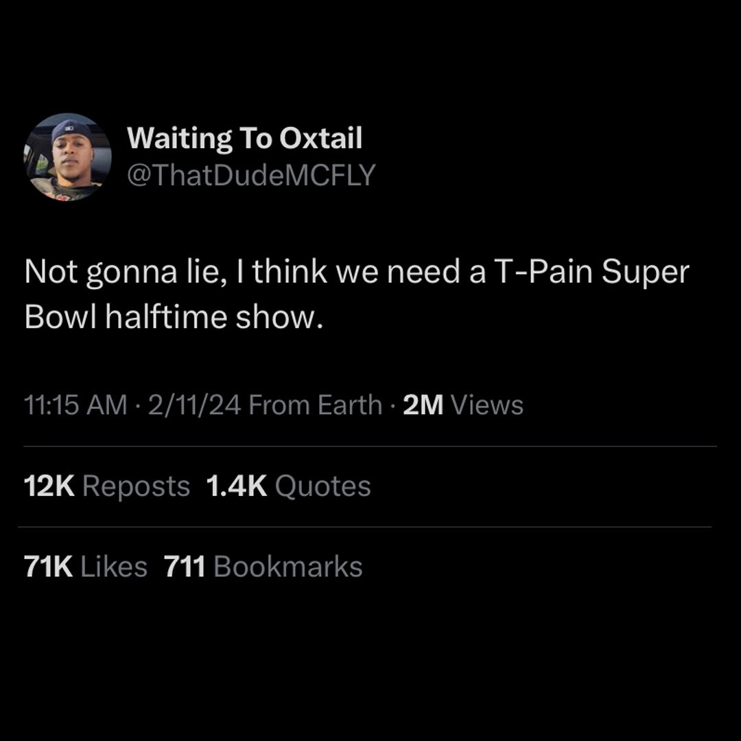 TPAIN's tweet photo. I do got the hits 🤷🏿‍♂️ @NFL https://t.co/IKX7Njzwi5
