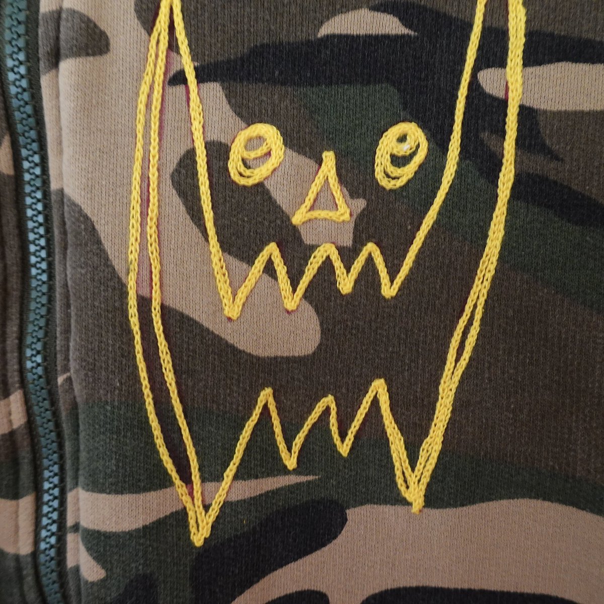 BABBITT CHAINSTITCHED CAMO HOODIE