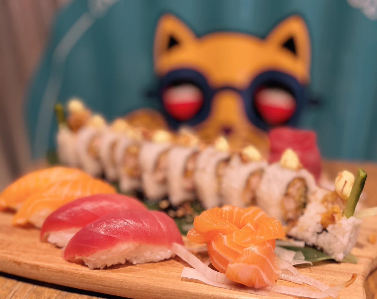 #Sushi at #WowYauChow,  who’s in? 🍣🍣 🙋🏻🙋🏻‍♂️ We will also be working on some #VeganSushi 🌱 options  together with more choices to add to our #GlutenFree offering as well!
#WatchThisSpace #Swinton #Altrincham #Manchester #Sushi #sashimi #nigiri #maki #katsucurry #teriyaki