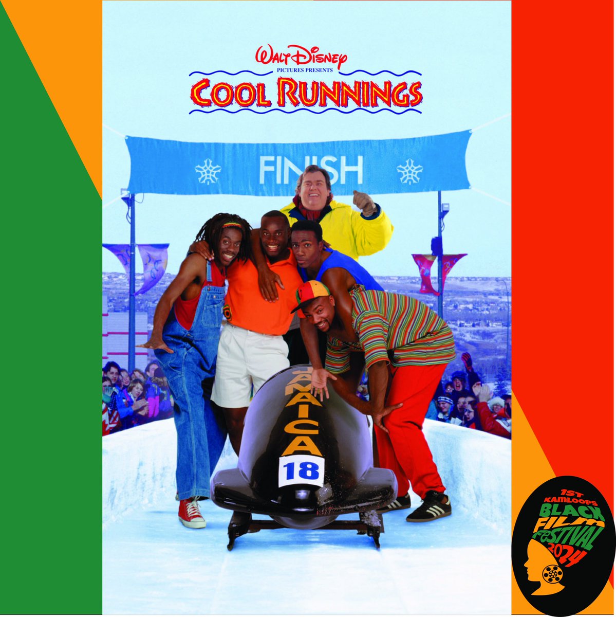 kamfilmsociety's tweet photo. "Cool Runnings" at our 1st Annual Kamloops Black Film Festival, 10:30 AM. 
https://t.co/vrTS6sC0IP

@dtkamloops @tourismkamloops @truworld 
#KamloopsBlackFilmFestival #KamloopsFilmSociety #KBFF24 #KFS #BFF24 #blackfilms #blackmovies #Kamloops #Kamloopsevents https://t.co/i2ypUFJDcV
