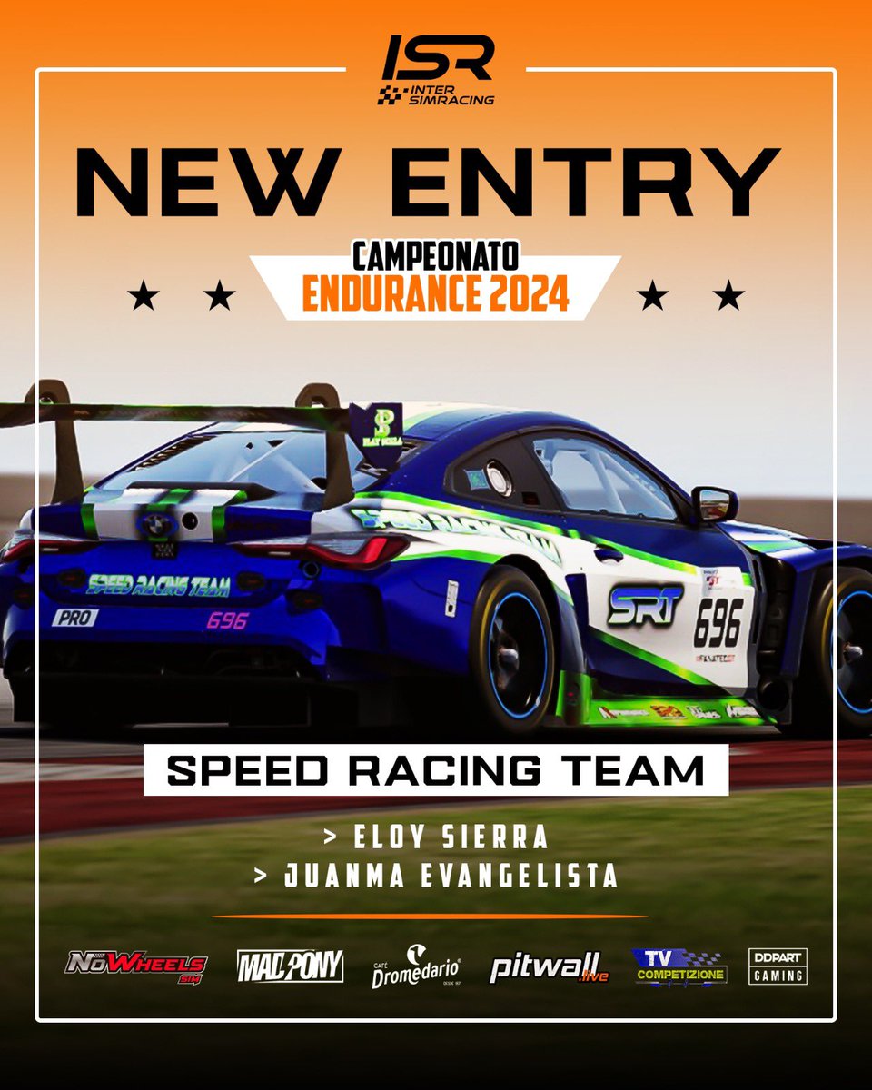 6H de COTA

Un clásico de las resistencias y amantes de las carreras, el equipo <a href="/SRT_SpeedRacing/">SRT | Speed Racing Team</a> estará en la endurance con 2 vehículos!!

Hoy presentación del BMW M4

ℹ️ discord.gg/cjtpryNS7N

#ISR | #6hCOTA | #simracing