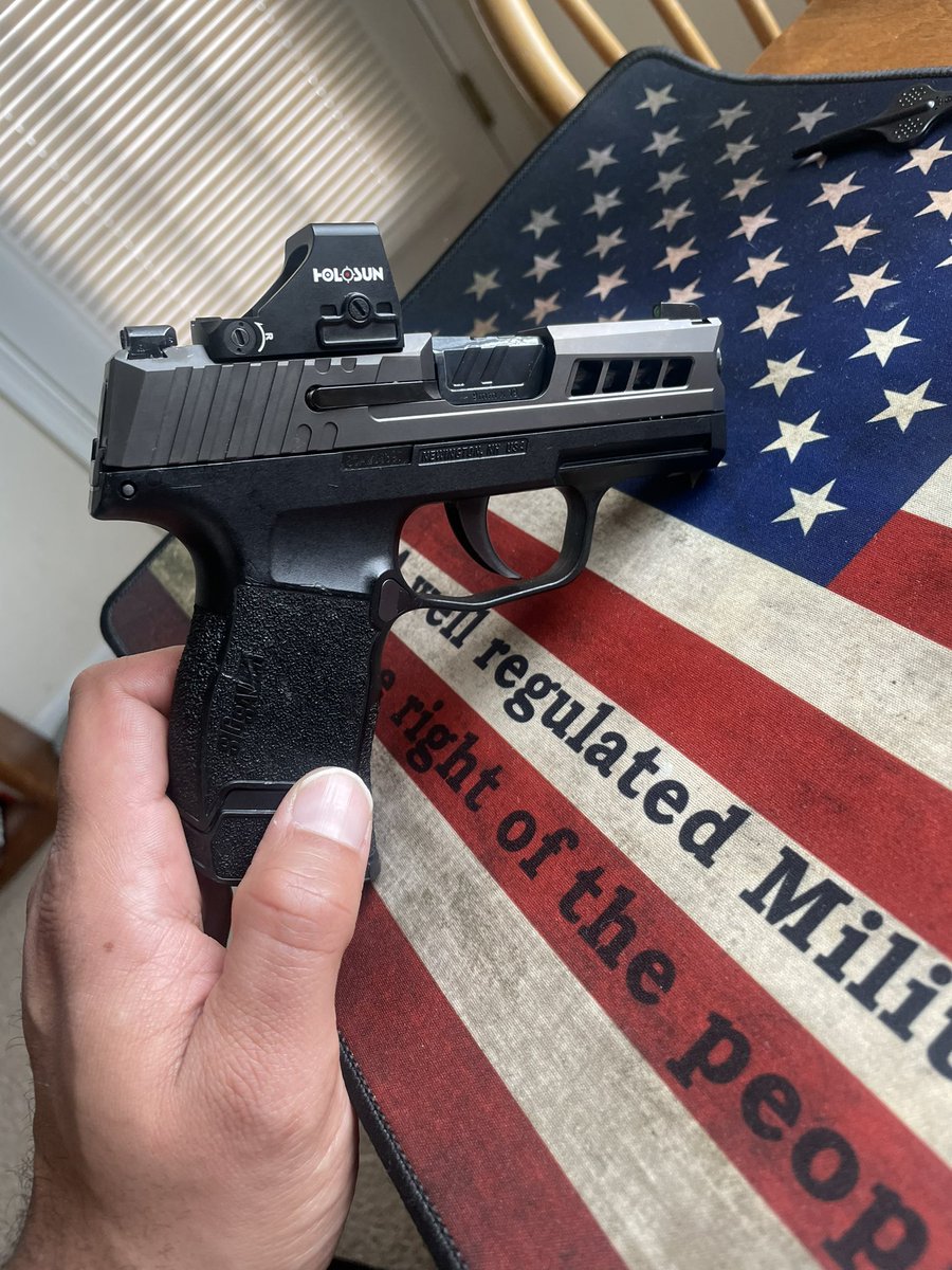 demorais88's tweet image. So excited for my new slide and optic still using my zev tech barrel.  #trueprecision @True_Precision_ @_ZEV_tech @sigsauerinc