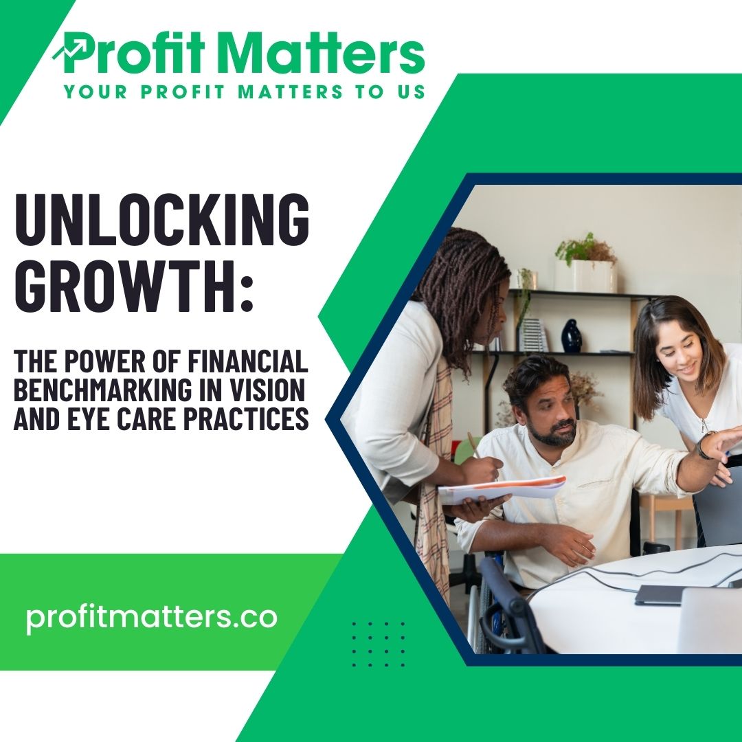 Financial benchmarking is a game-changer for vision &amp; eye care practices! Compare against industry standards to find growth opportunities and drive success

hubs.la/Q02kHWf60

#VisionCare #FinancialBenchmarking #GrowthStrategy #ProfitMatters