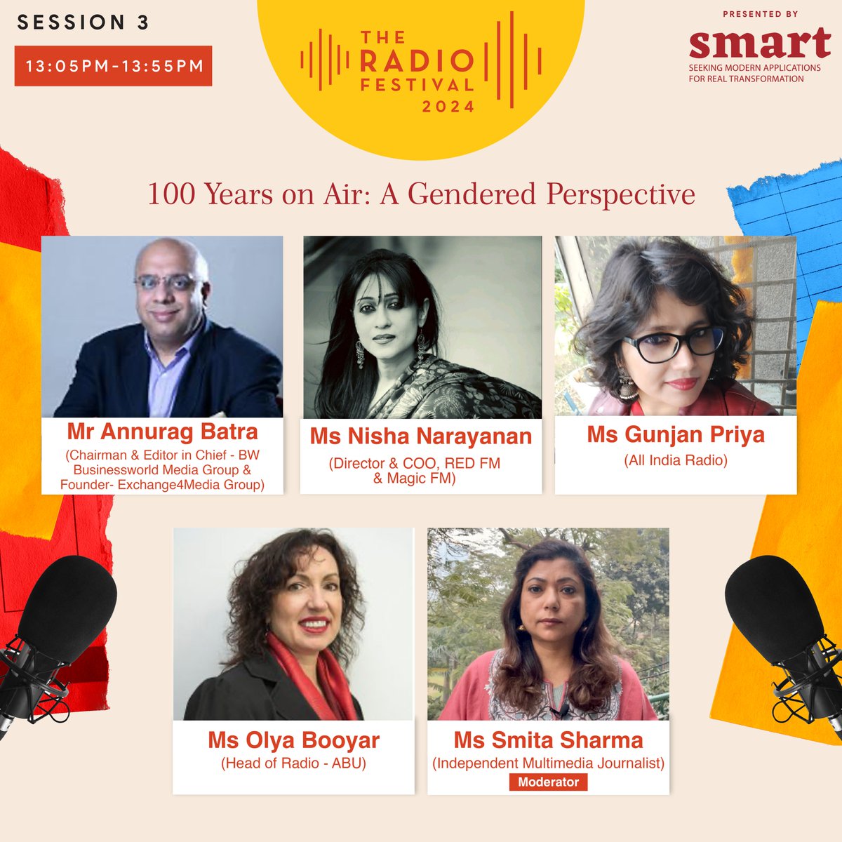 theradiofest's tweet photo. Celebrating Women in Radio. An enlightening panel discussion exploring the indomitable presence of women in radio.

#theradiofestival #trf2024 #trf #worldradioday #radioday #radio #100yearsofradio #unesco #cemca https://t.co/aulUVsFjOE