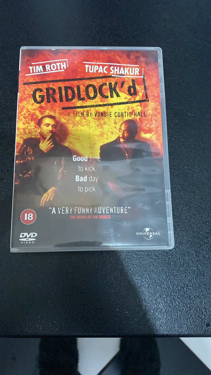 JohnCon818112's tweet photo. Now Watching Gridlock’d with Tupac Shamir and Tim Roth for the first time hidden gem this 1 good cast characters and plots #NowWatching #tupac #timroth #Gridlocked #hiohop #FilmTwitter #films #movies #cinema https://t.co/0er329w56U