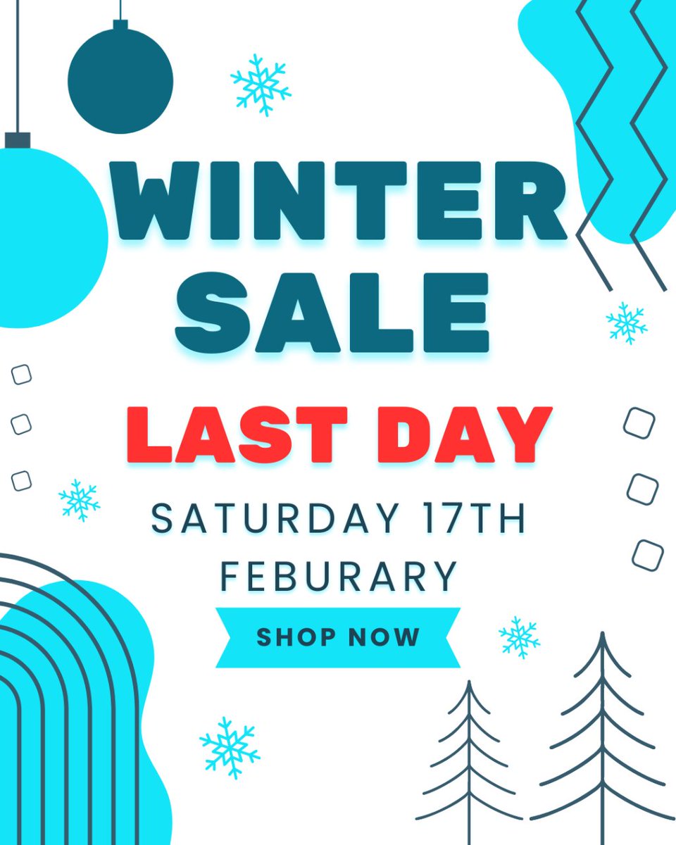 Winter Sale Alert! 🌨️ Our biggest bargains are slipping away. Hurry, ends 17th Feb. Visit us in-store today and warm up your bathroom with our hot deals! 🔥
.
.
.
#SaleEndsSoon #TotalBathrooms #wintersales #newbathroom #bathroomideas