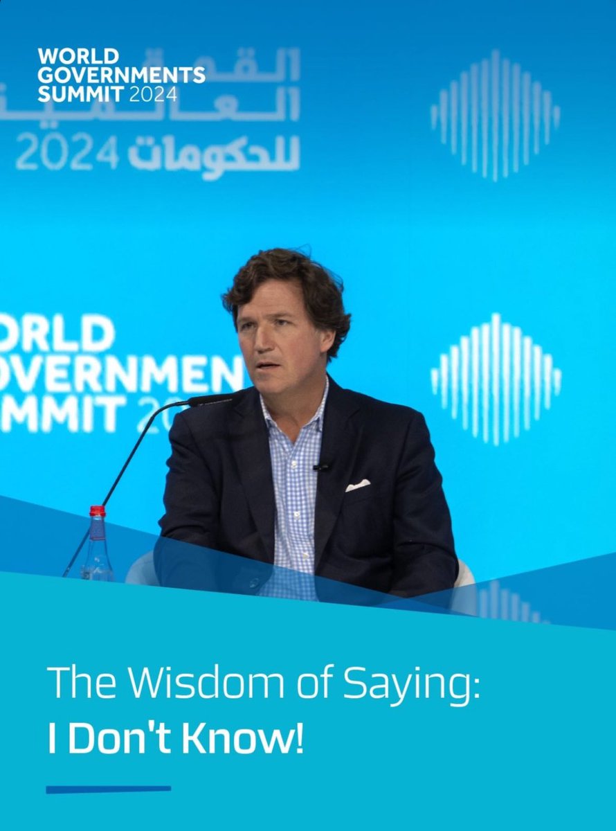 Sajwani's tweet image. This was today at #WorldGovSummit 2024 today in Dubai @WorldGovSummit 🇦🇪