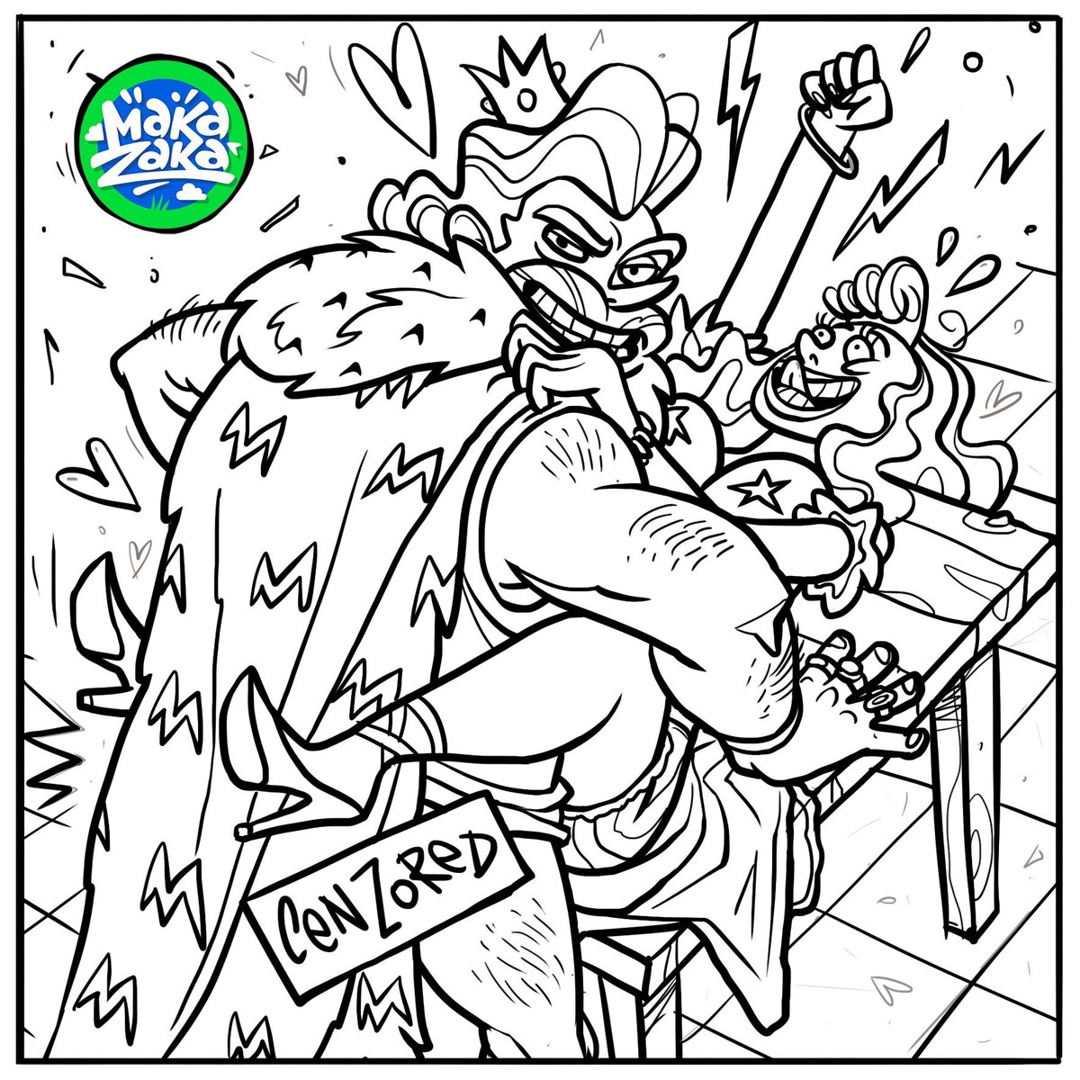The best NFT project in the world. They're going to make a cartoon that I can star in. <a href="/makazaka_/">Makazaka</a>