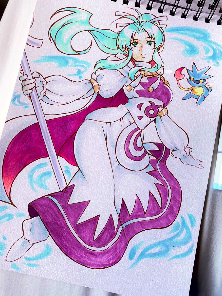 Mia from Golden Sun