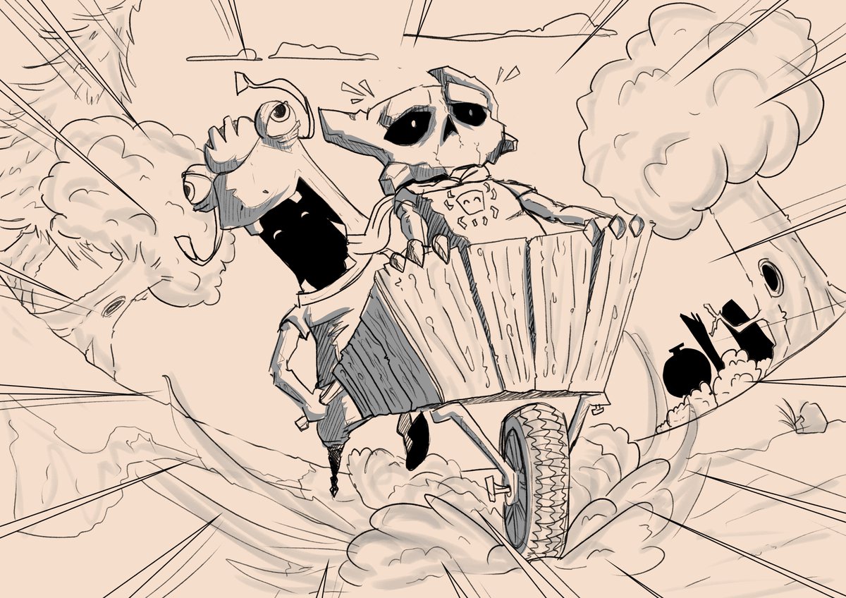 Jazzulay (@jazzulayart) on Twitter photo I'll never tire of dreaming up new weird concepts for the <a href="/SneakySlamberts/">Sneaky Slamberts :: Legendary Collection</a> game. Fast Travel? How 'bout a Frog pushing you around in wheelbarrow at supersonic speeds! I'll never tire of dreaming up new weird concepts for the <a href="/SneakySlamberts/">Sneaky Slamberts :: Legendary Collection</a> game. Fast Travel? How 'bout a Frog pushing you around in wheelbarrow at supersonic speeds!
