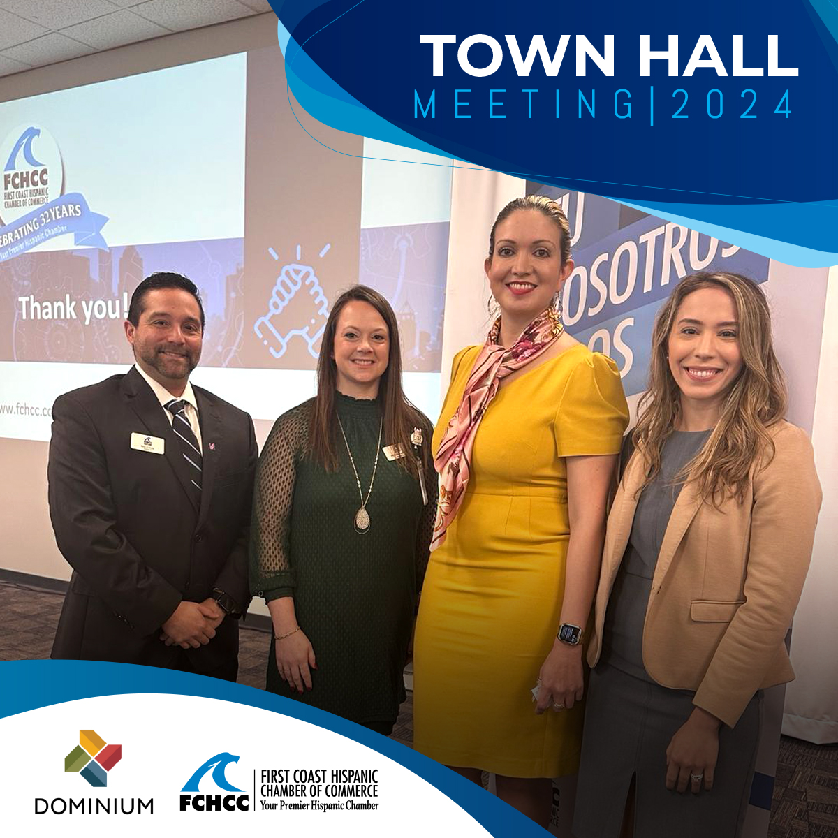 FCHCCflorida's tweet photo. 🙏 Thank you to everyone who participated last week at FCHCC’s Town Hall. We shared all of the events ahead in 2024 that You can be part of. A special thank you to our sponsor, Dominium, 👈 for the important information shared concerning the housing projects 🏠 . https://t.co/fhjDtFeUQA
